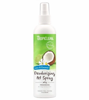 TropiClean Lime and Coconut Deodorizing Pet Spray For Dogs dog immunity,pet immune support