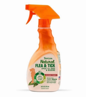 TropiClean Natural Flea & Tick Spray for Dogs dog immunity,pet immune support