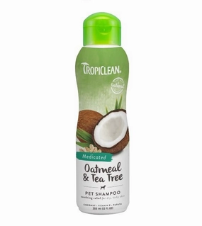 TropiClean Oatmeal & Tea Tree Medicated Cat & Dog Shampoo dog immunity,pet immune support