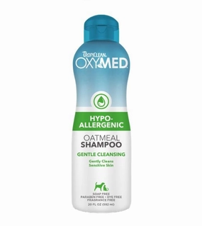 TropiClean OxyMed (Hypoallergenic) Oatmeal Shampoo For Cats & Dogs dog immunity,pet immune support