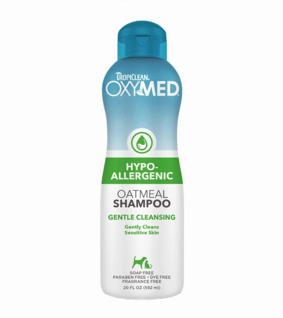 TropiClean OxyMed (Hypoallergenic) Oatmeal Shampoo For Cats & Dogs dog immunity,pet immune support
