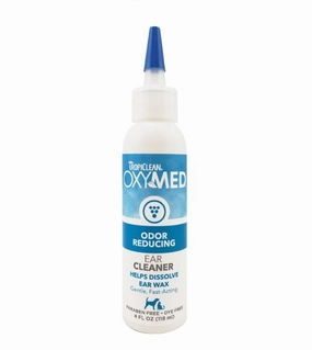 TropiClean OxyMed (Odor Reducing) Ear Cleaner For Cats & Dogs dog immunity,pet immune support