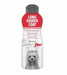 TropiClean PerfectFur Long Haired Coat Shampoo For Dogs dog immunity,pet immune support