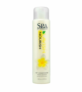 TropiClean SPA - Lavish Nourish Cat & Dog Conditioner (Strengthen & Shine) dog shampoo,bathing supplies