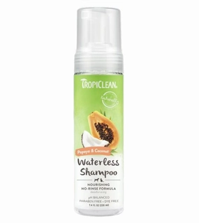 TropiClean Waterless Nourishing Papaya & Coconut Shampoo For Cats & Dogs interactive dog toy,tech pet toy