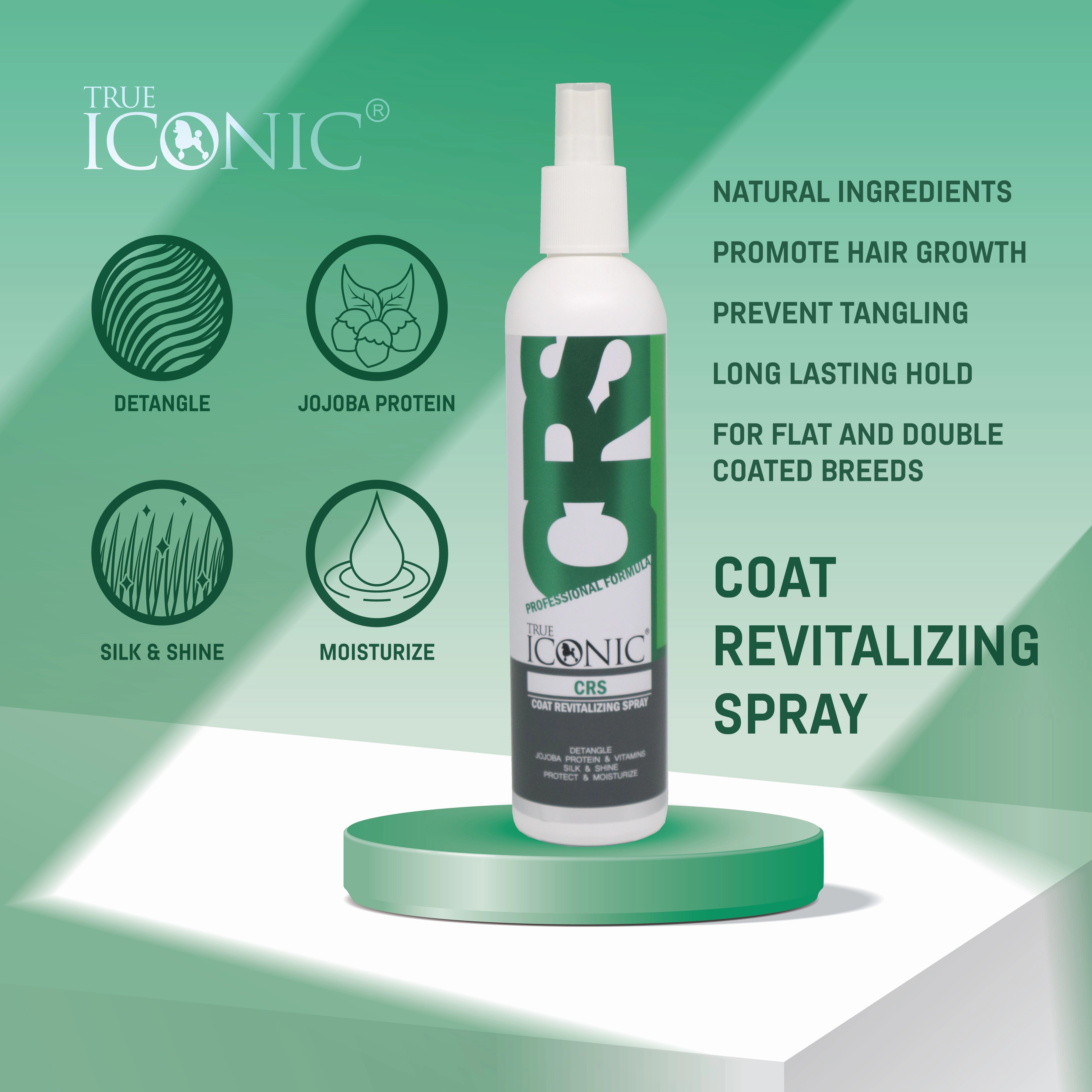 TRUE ICONIC Coat Revitalizing Spray for Dogs