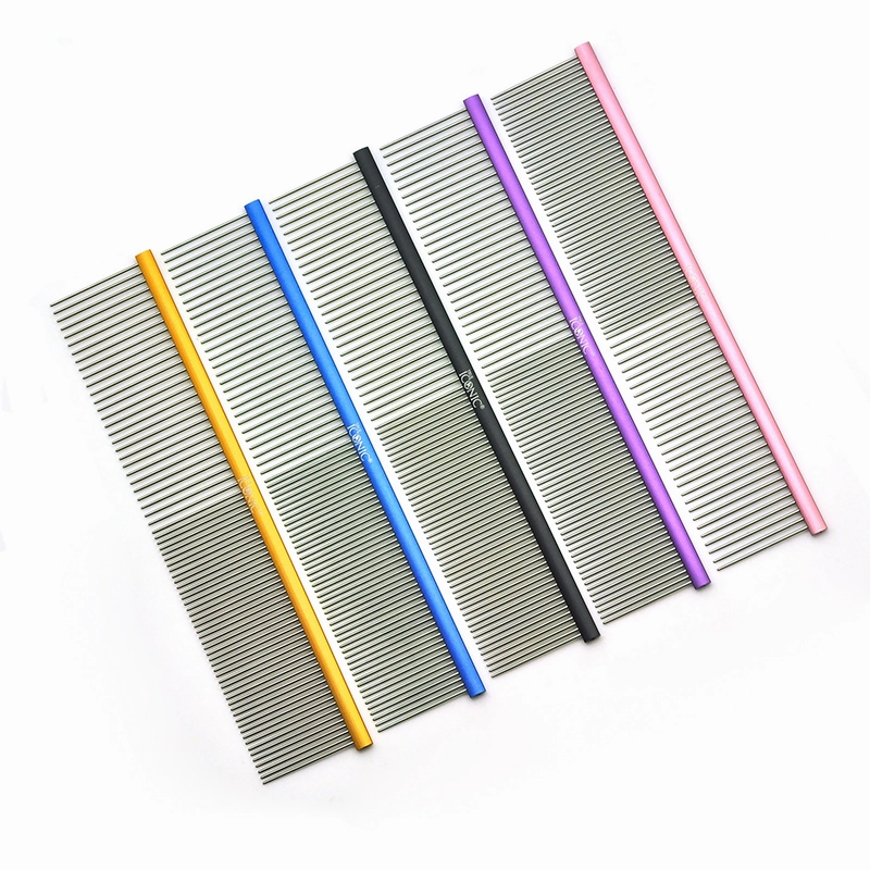 TRUE ICONIC Flash X No.2 24cm Pin Comb (Purple)