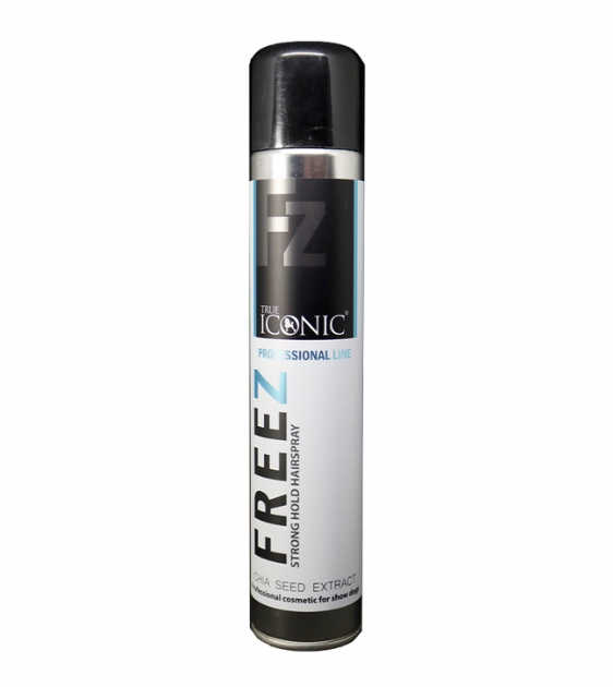 TRUE ICONIC Freez Strong Hold Hair Spray for Dogs interactive dog toy,tech pet toy