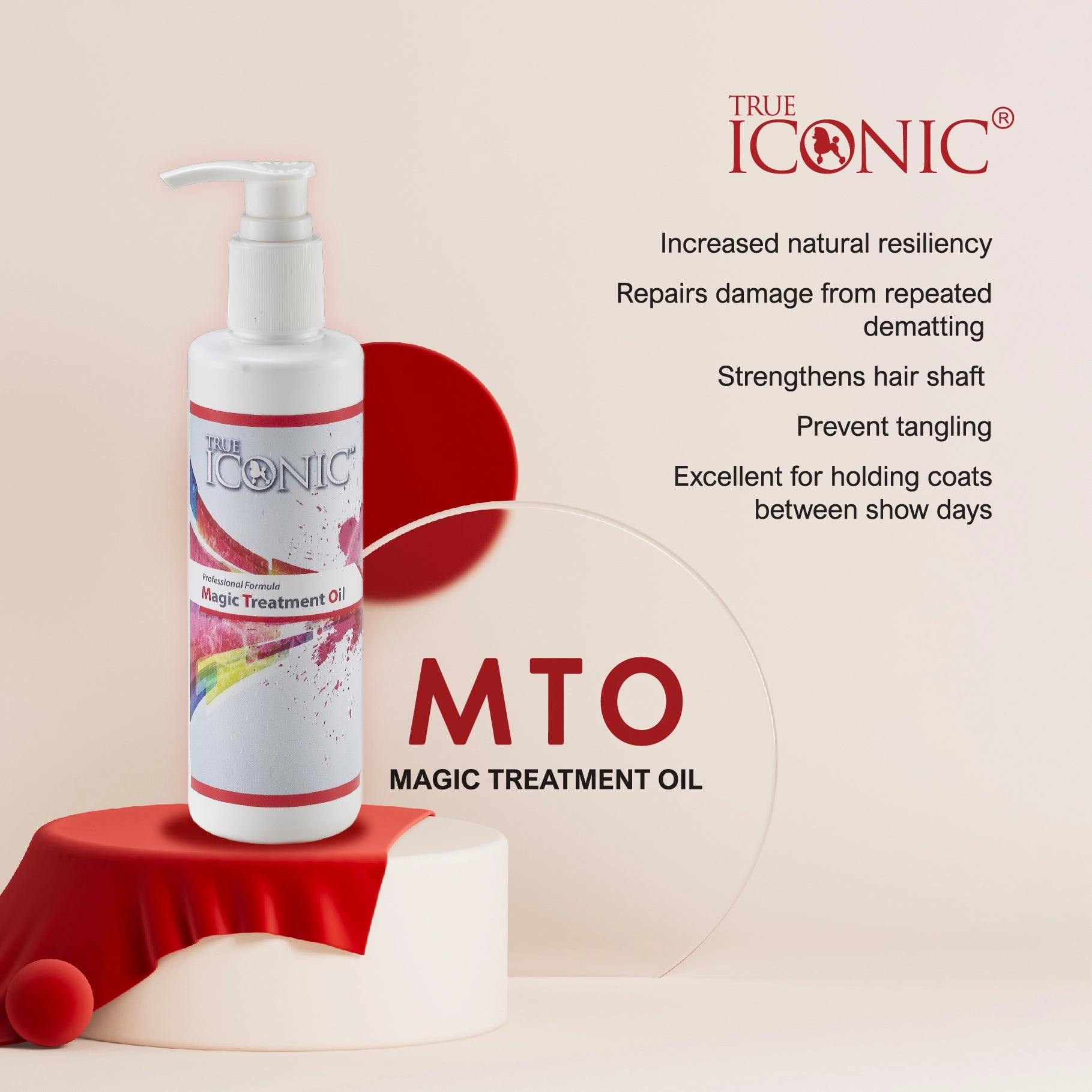 TRUE ICONIC Magic Treatment Oil for Dogs & Cats