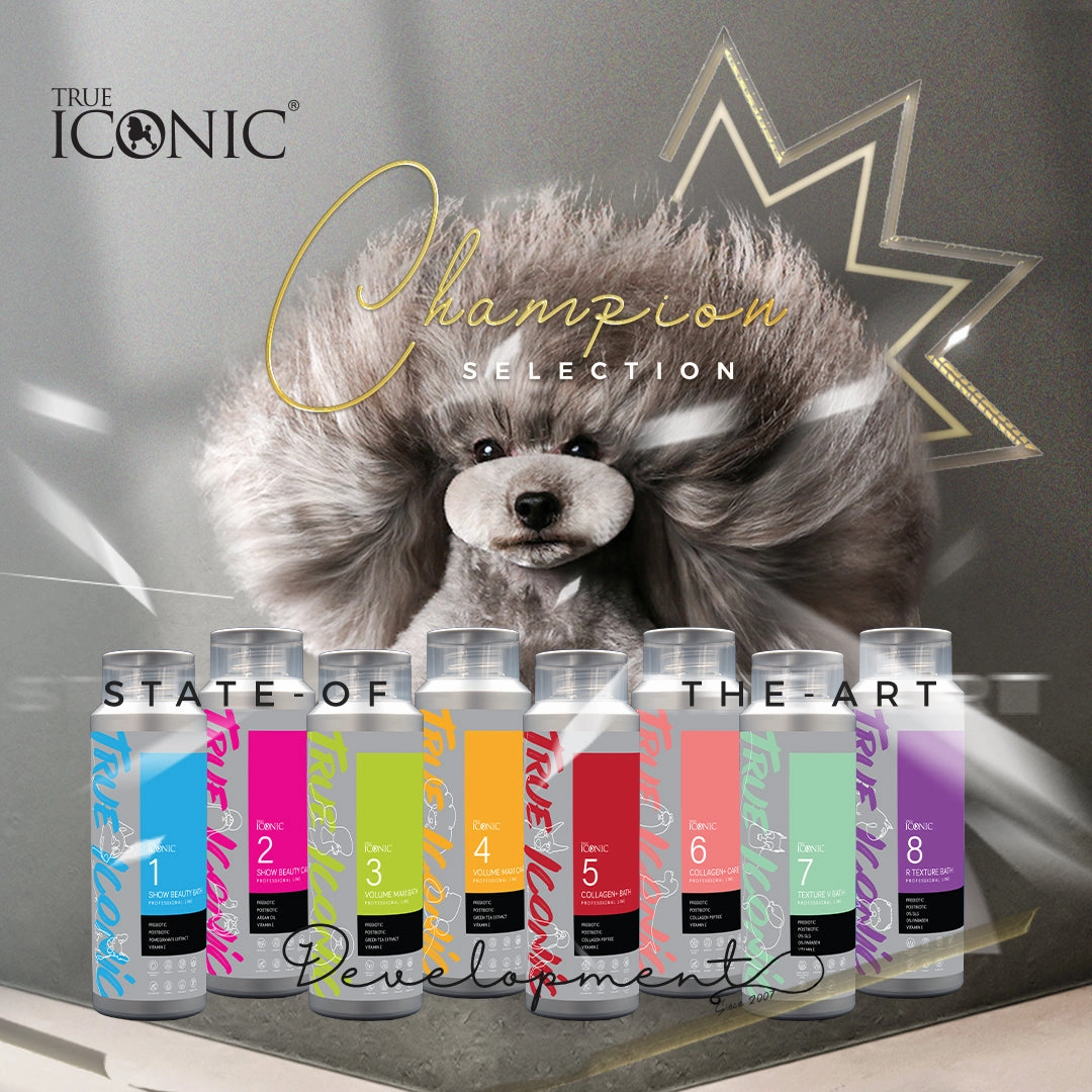 TRUE ICONIC R Texture Bath Ultra Rough Texture Shampoo for Dogs