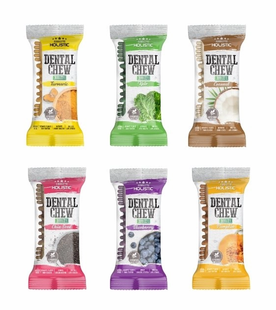 TRY & BUY: Absolute Holistic Boost Dental Dog Chew (4 Inch) - Random Flavour dog shampoo,bathing supplies
