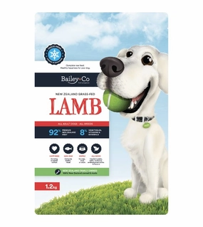 TRY & BUY: Bailey Co New Zealand Freeze Dried Raw Dog Food (Lamb) dog leash,walking strap