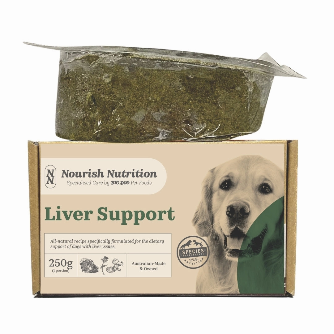 TRY & BUY: Big Dog Barf Nourish Nutrition Raw Dog Food (Prescription Diet Alternative - Liver Support) raw dog food,fresh pet meals