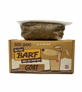 TRY & BUY: Big Dog Barf Raw Dog Food (Goat) dog shampoo,bathing supplies