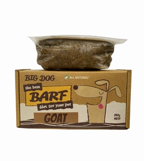 TRY & BUY: Big Dog Barf Raw Dog Food (Goat) raw dog food,fresh pet meals