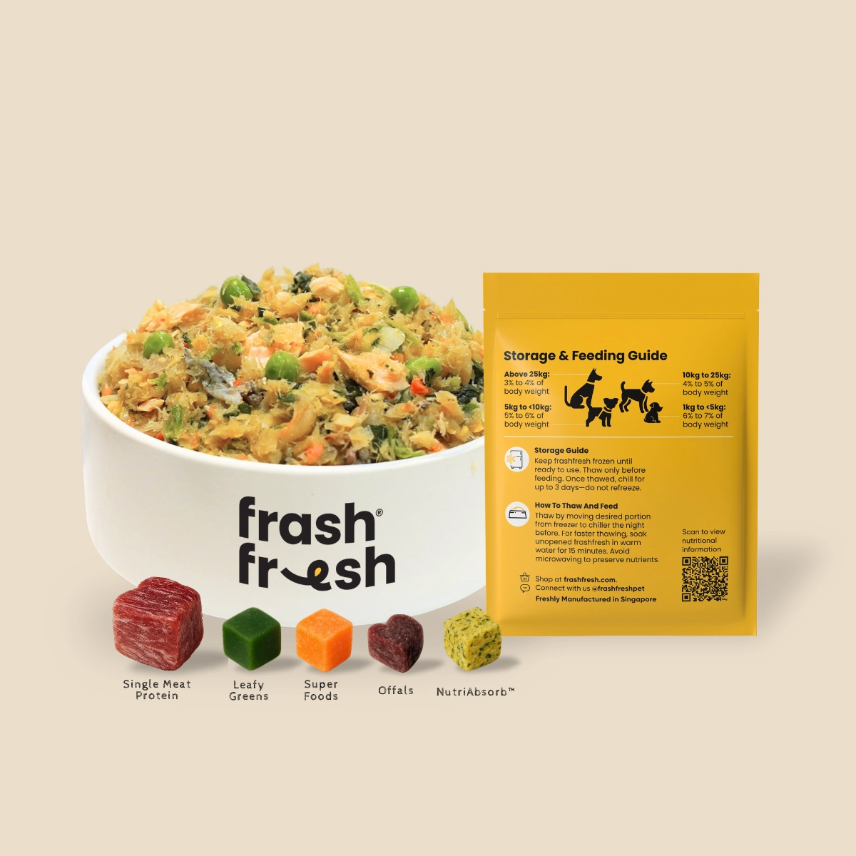 TRY & BUY: frashfresh Cooked Dog Food with NutriAbsorb (Low-Allergen FISH)