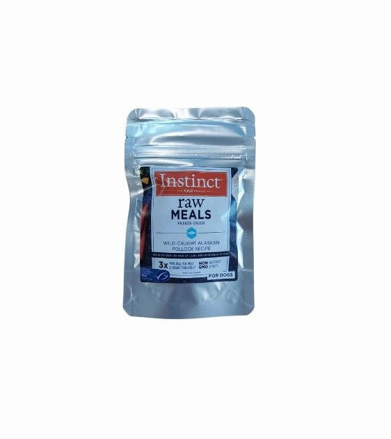 TRY & BUY: Instinct Freeze-Dried Raw Meals Grain-Free Wild-Caught Alaskan Pollock Recipe Dog Food