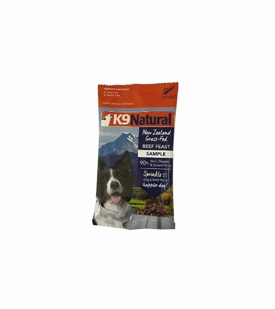 TRY & BUY: K9 Natural Freeze Dried Beef Feast Dog Food