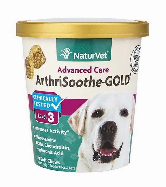 TRY & BUY: NaturVet ArthriSoothe GOLD (Level 3) Advanced Care Soft Chew Cat & Dog Supplement dog hygiene,clean pet