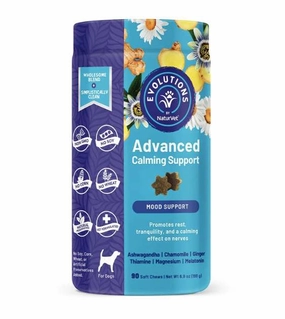 TRY & BUY: NaturVet Evolutions Advanced Calming Support Soft Chew Dog Supplement pet housekeeping,dog mess kit