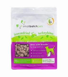 TRY & BUY: Small Batch Freeze Dried Turkey Bites Cat & Dog Food Mixer small breed food,tiny dog food