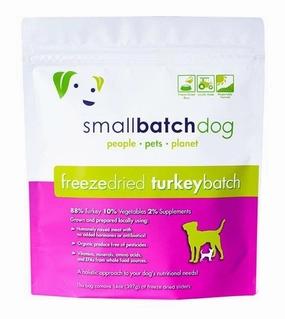TRY & BUY: Small Batch Freeze Dried Turkey Sliders Dog Food small breed food,tiny dog food