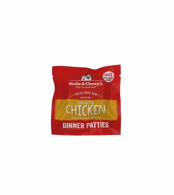 TRY & BUY: Stella & Chewys Freeze Dried Chicken Dinner Patties Dog Food