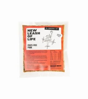 TRY & BUY: The Grateful Pet Cooked Dog Food (Crate-Free Pork) raw dog food,fresh pet meals