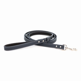 Tuscan Leather Dog Leash Slate Grey dog mobility,outdoor pet aid