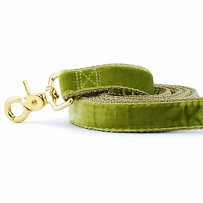 Velvet Dog Leash Chartreuse dog mobility,outdoor pet aid