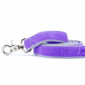 Velvet Dog Leash Lavender dog mobility,outdoor pet aid