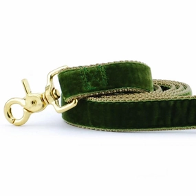 Velvet Dog Leash Moss dog mobility,outdoor pet aid