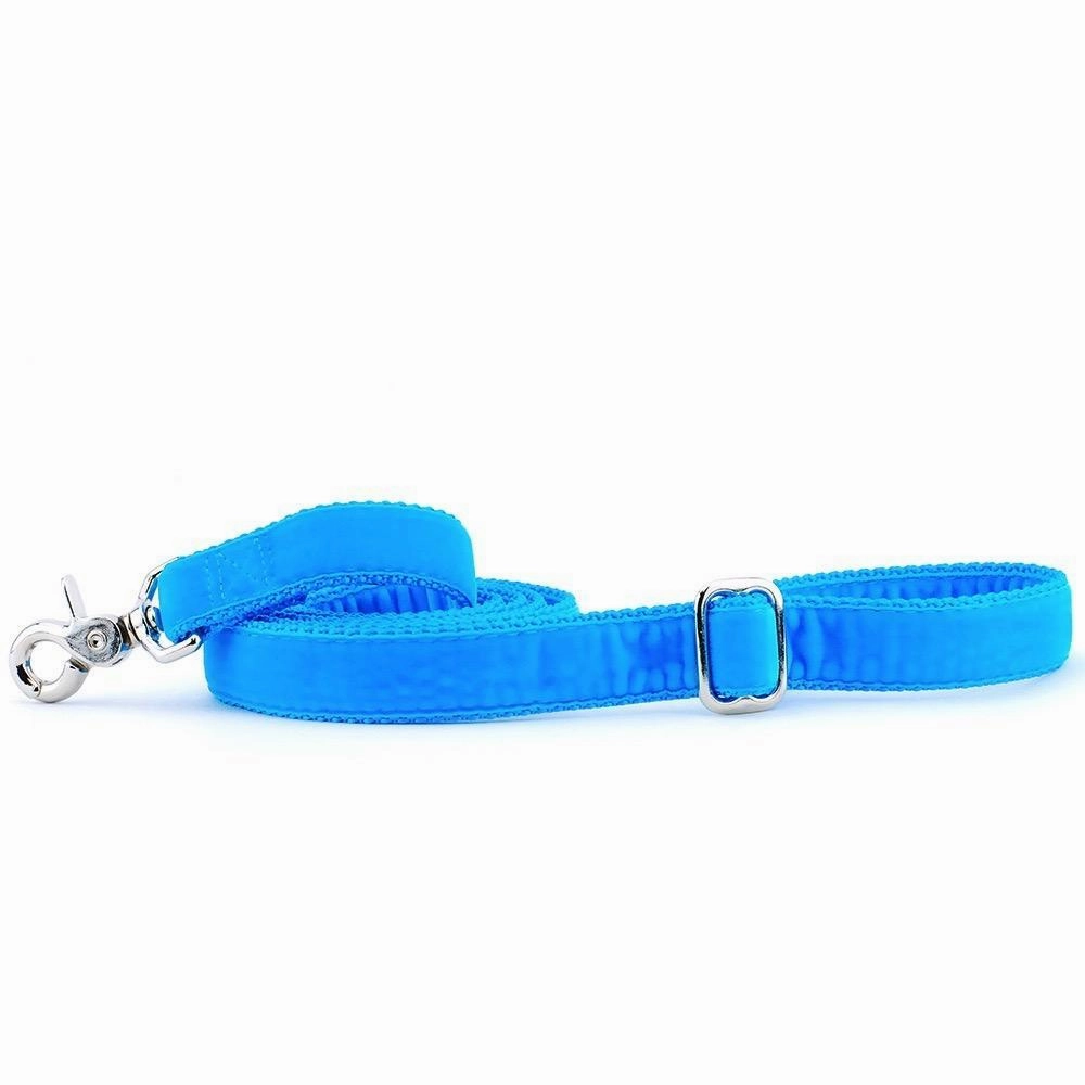 Velvet Dog Leash Turquoise