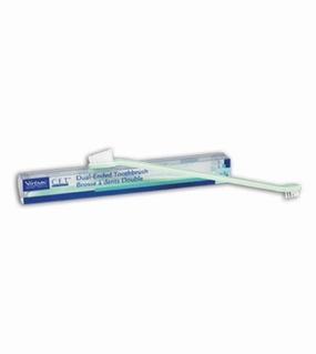 Virbac C.E.T. Dual-Ended Toothbrush For Dogs & Cats (Assorted Colours) pet coat care,skin health