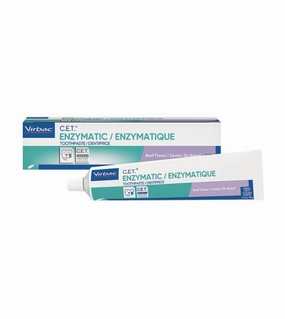 Virbac C.E.T. Enzymatic Toothpaste For Dogs & Cats (Beef Flavor) pet housekeeping,dog mess kit