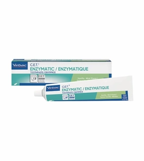 Virbac C.E.T. Enzymatic Toothpaste For Dogs & Cats (Vanilla-Mint Flavor) pet coat care,skin health