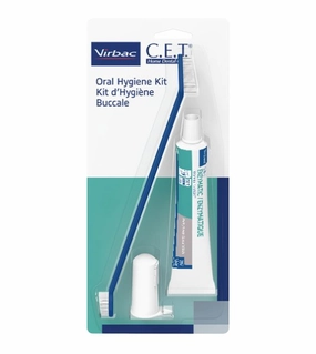 Virbac C.E.T. Oral Hygiene Kit for Dogs & Cats pet coat care,skin health