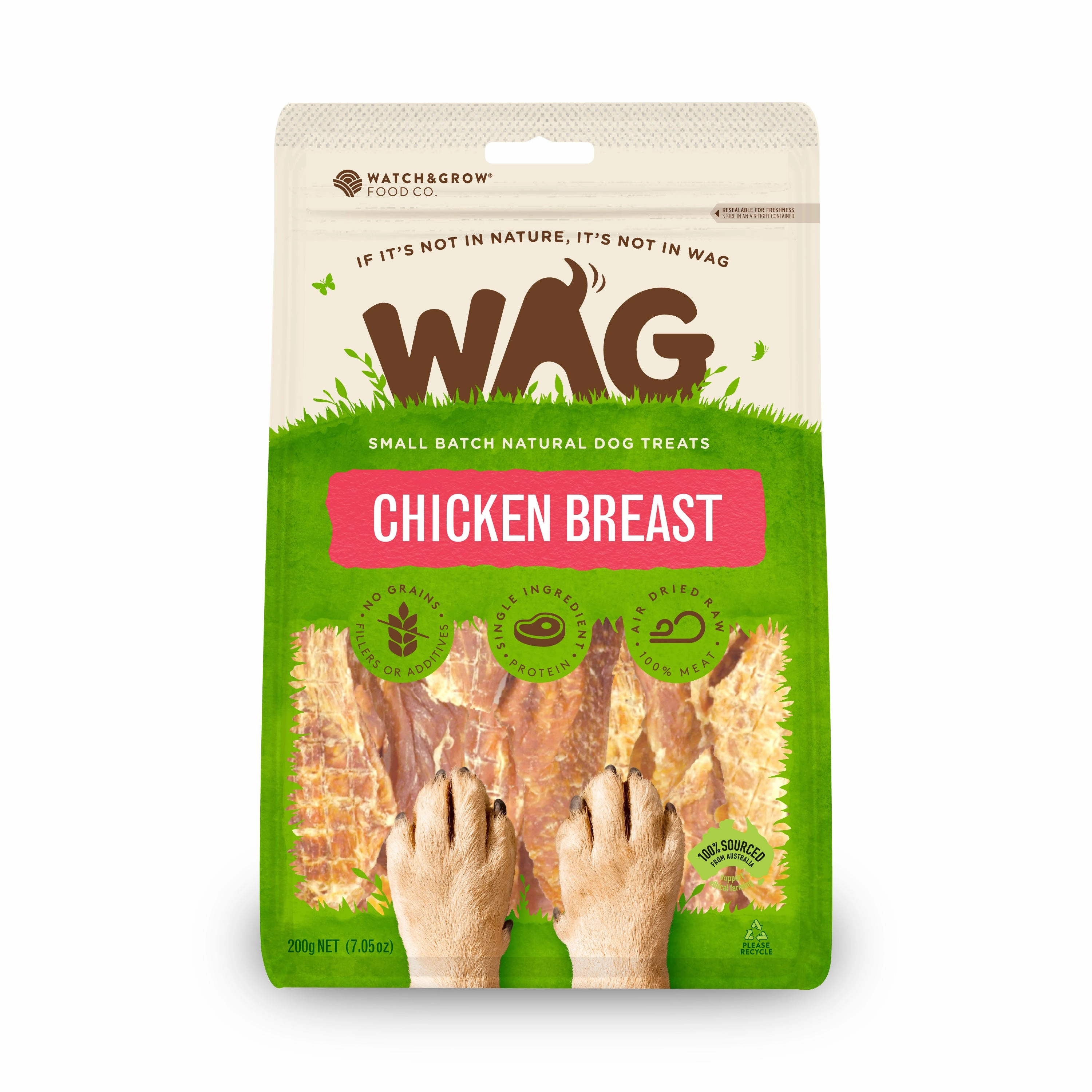 WAG - Chicken Breast Dog Treat (200g)