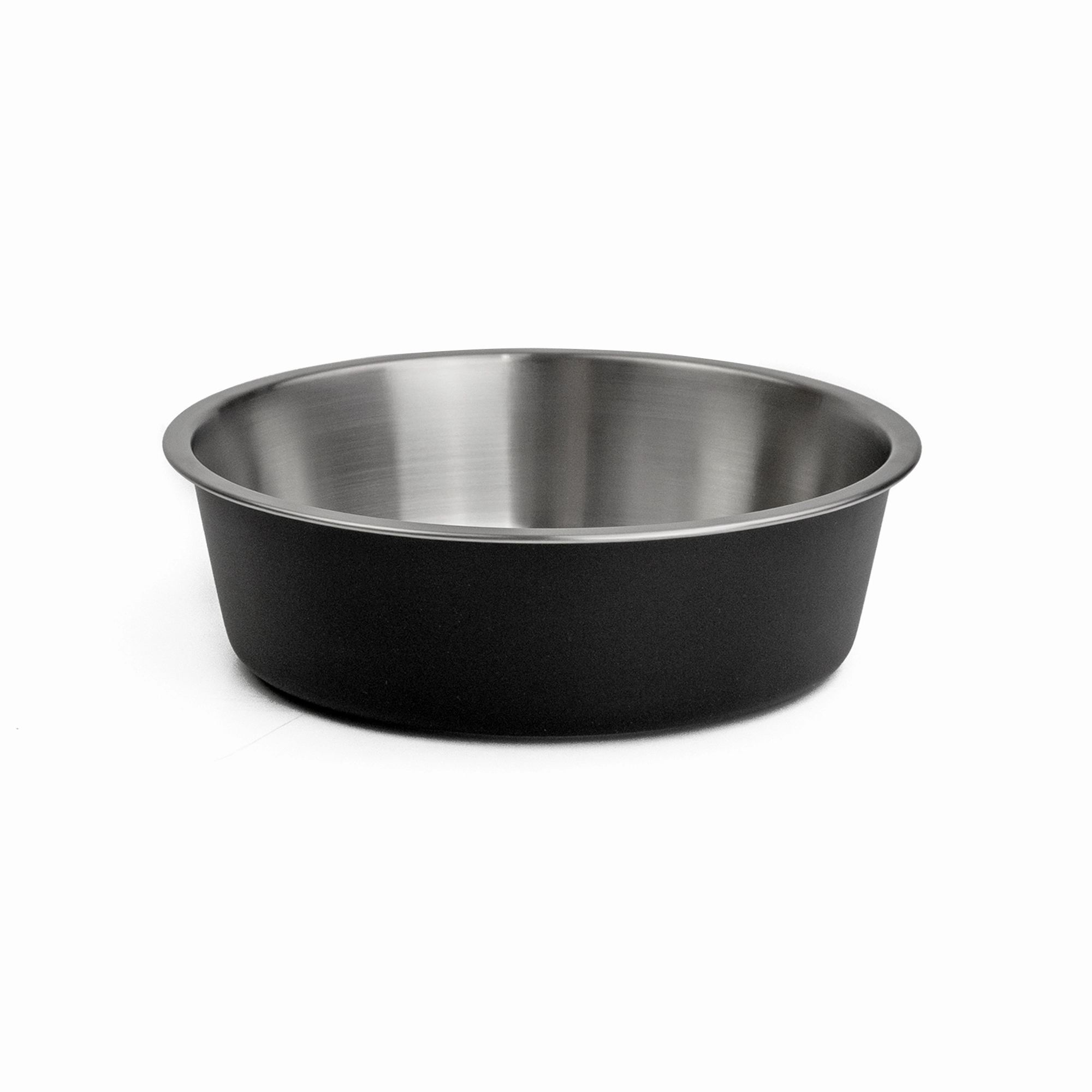 WagTime - Black Stainless Steel Dog Bowl (Medium)