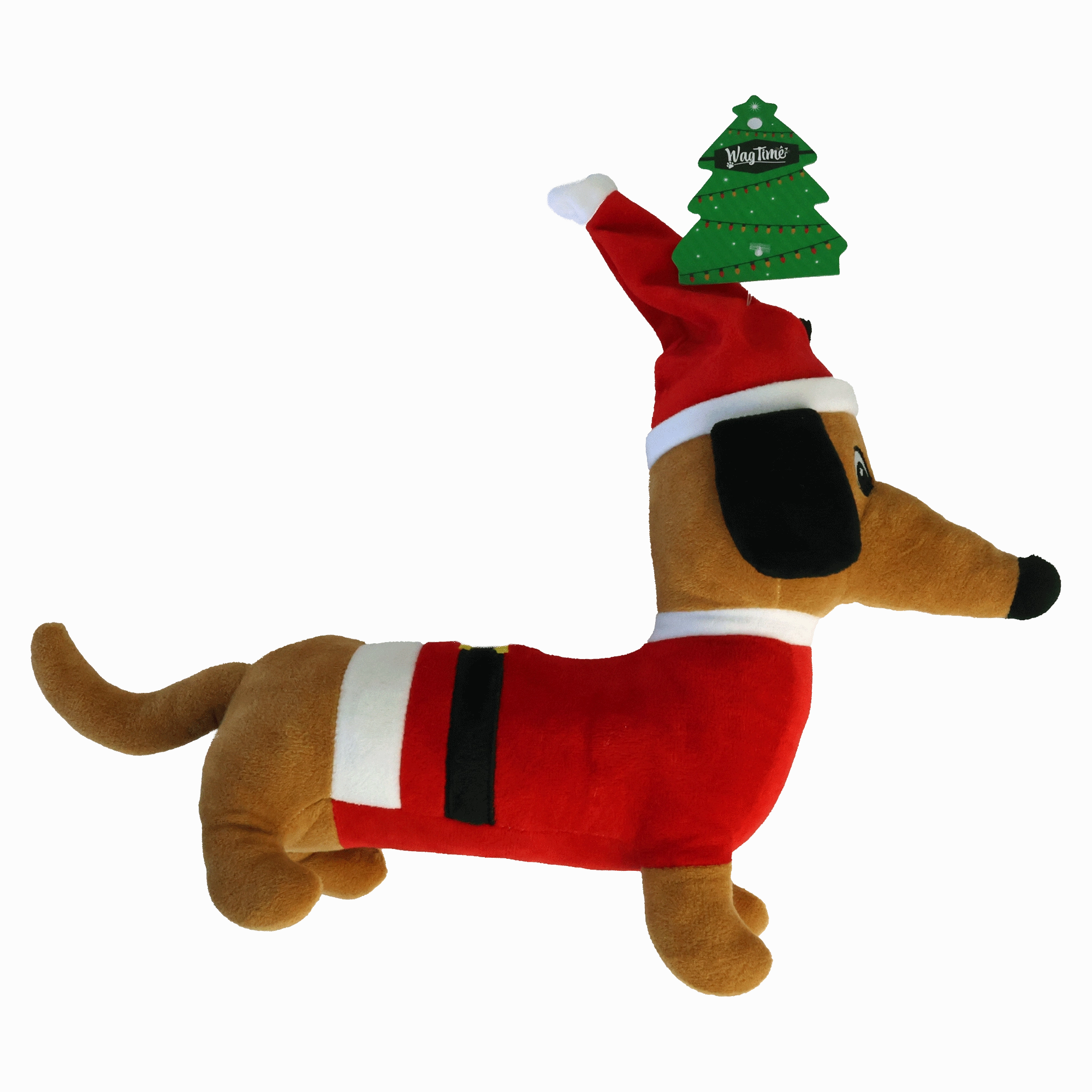 WagTime - Christmas Festive Dachshund (37cm)