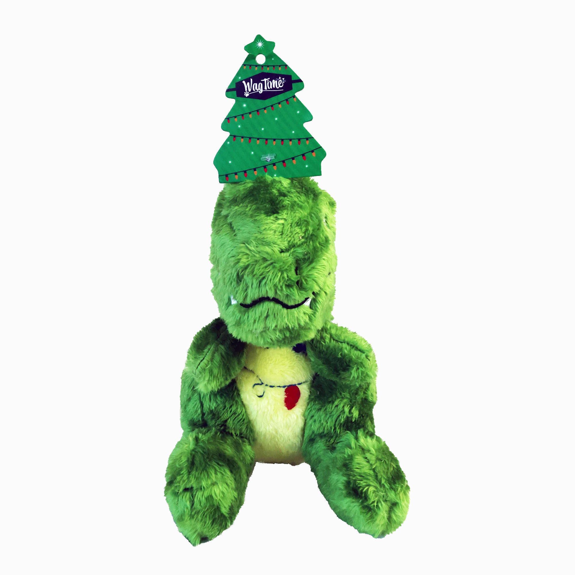 WagTime - Christmas Festive Dinosaur (25cm)