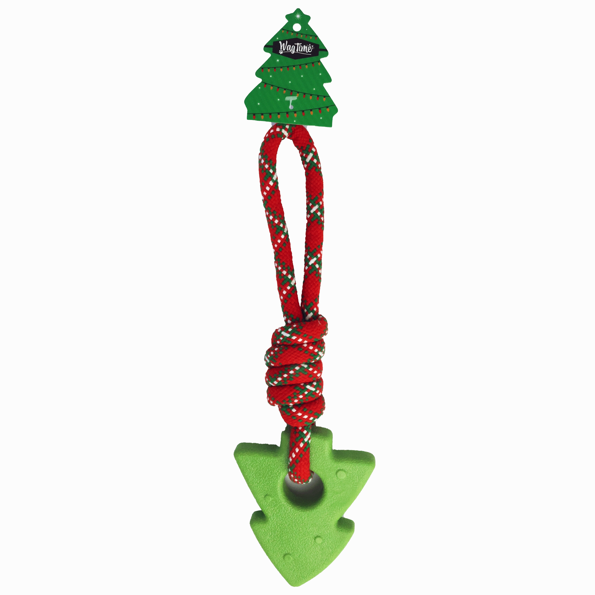 WagTime - Christmas Tree Rope Toy (37cm)