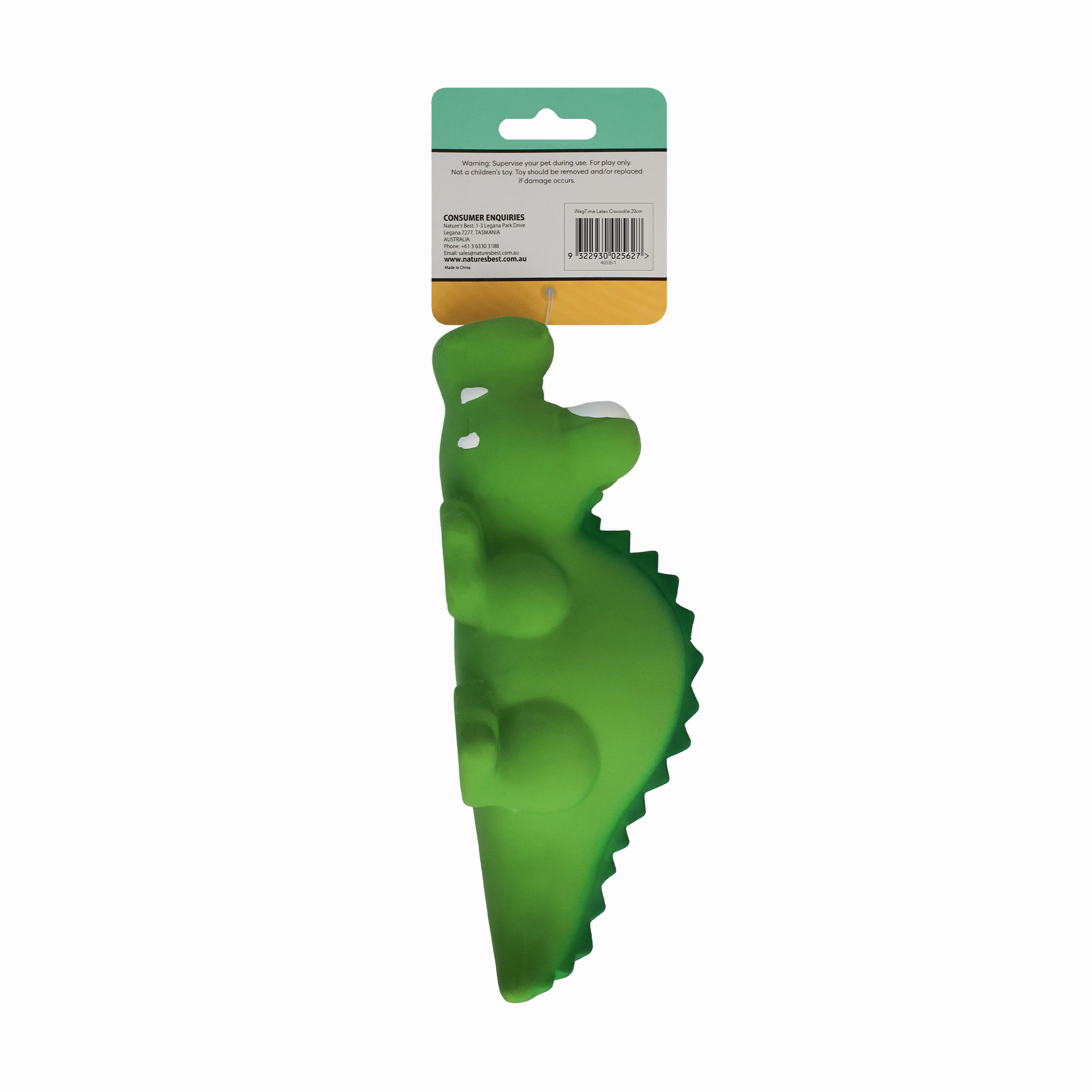 WagTime - Latex Crocodile (20cm)