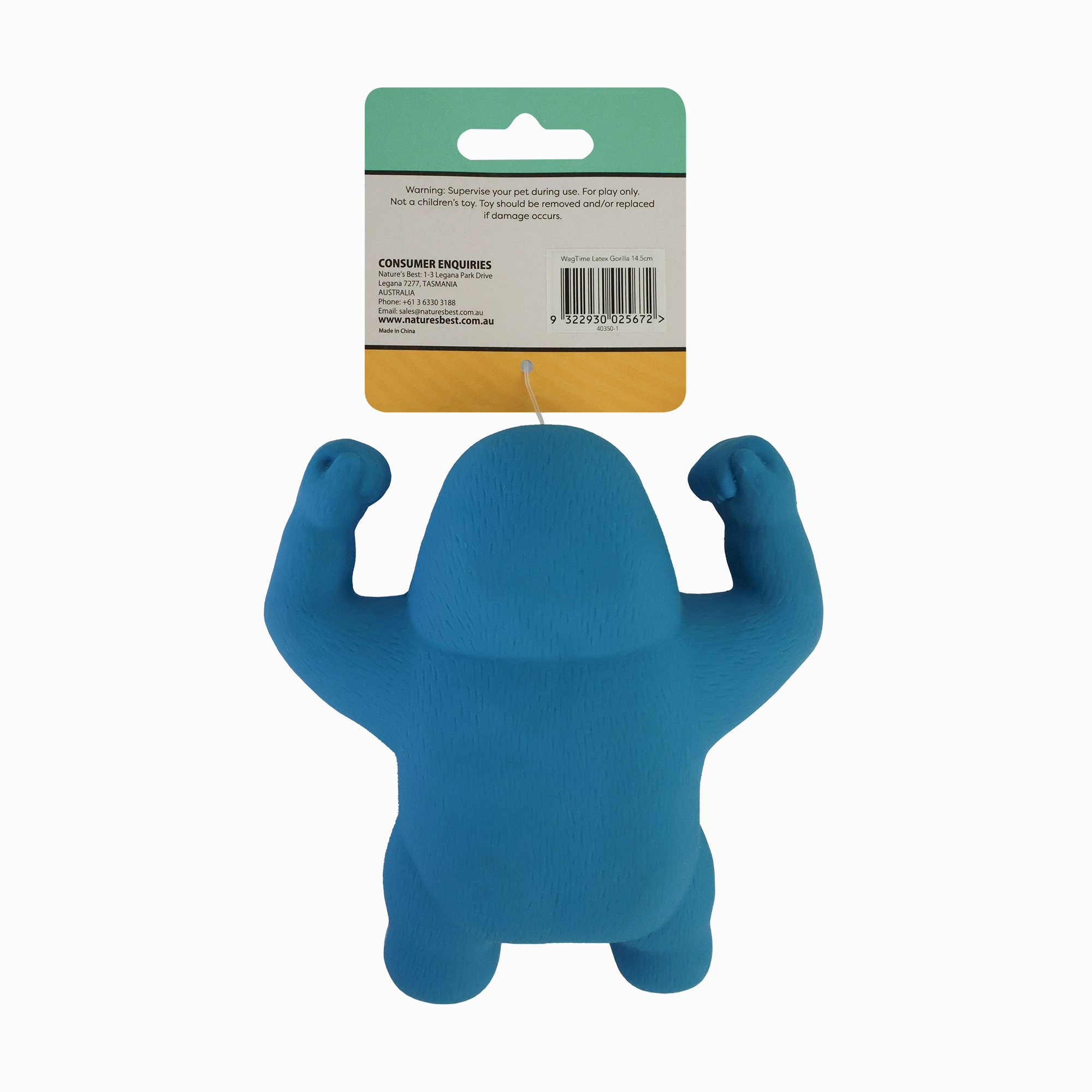 WagTime - Latex Gorilla (14.5cm)