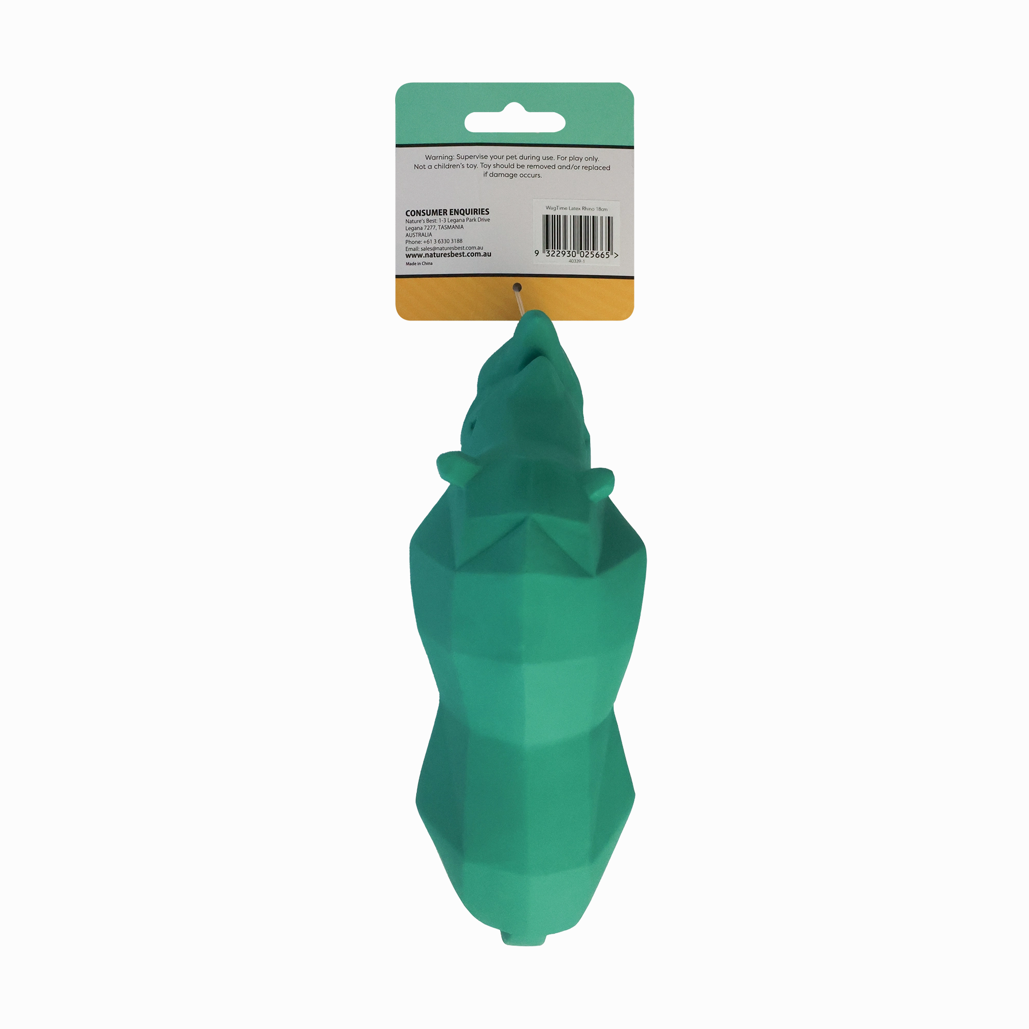WagTime - Latex Rhino (18cm)