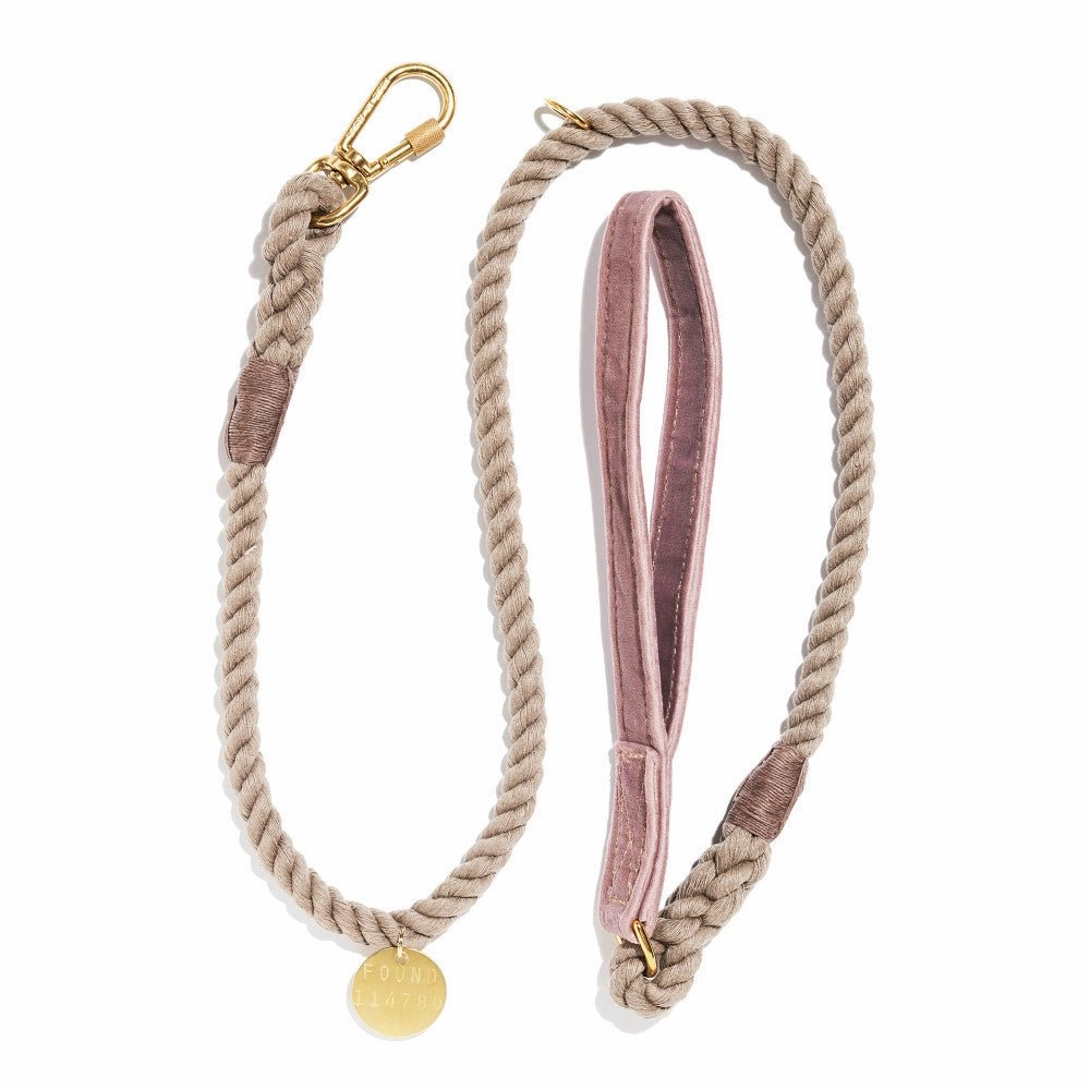 Washable Velvet Dog Leash Rose dog mixer,pet meal booster
