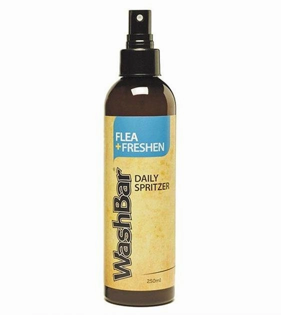 WashBar Smell Fresh Natural Daily Spritzers for Dogs & Cats (Flea & Freshen) dog shampoo,bathing supplies