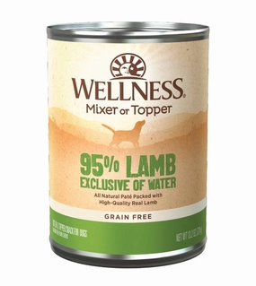 Wellness 95% Grain Free Lamb Mixer & Topper Wet Dog Food dog multipurpose item,all-in-one pet tool