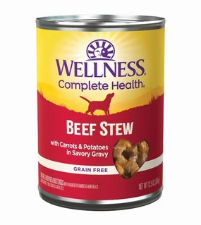 Wellness Complete Health Grain-Free Beef Stew with Carrots & Potatoes in Savory Gravy Wet Dog Food dog gifts,pet keepsakes