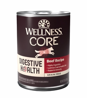 Wellness Core Digestive Health Grain Free Wet Dog Food (Beef Recipe) dog gifts,pet keepsakes